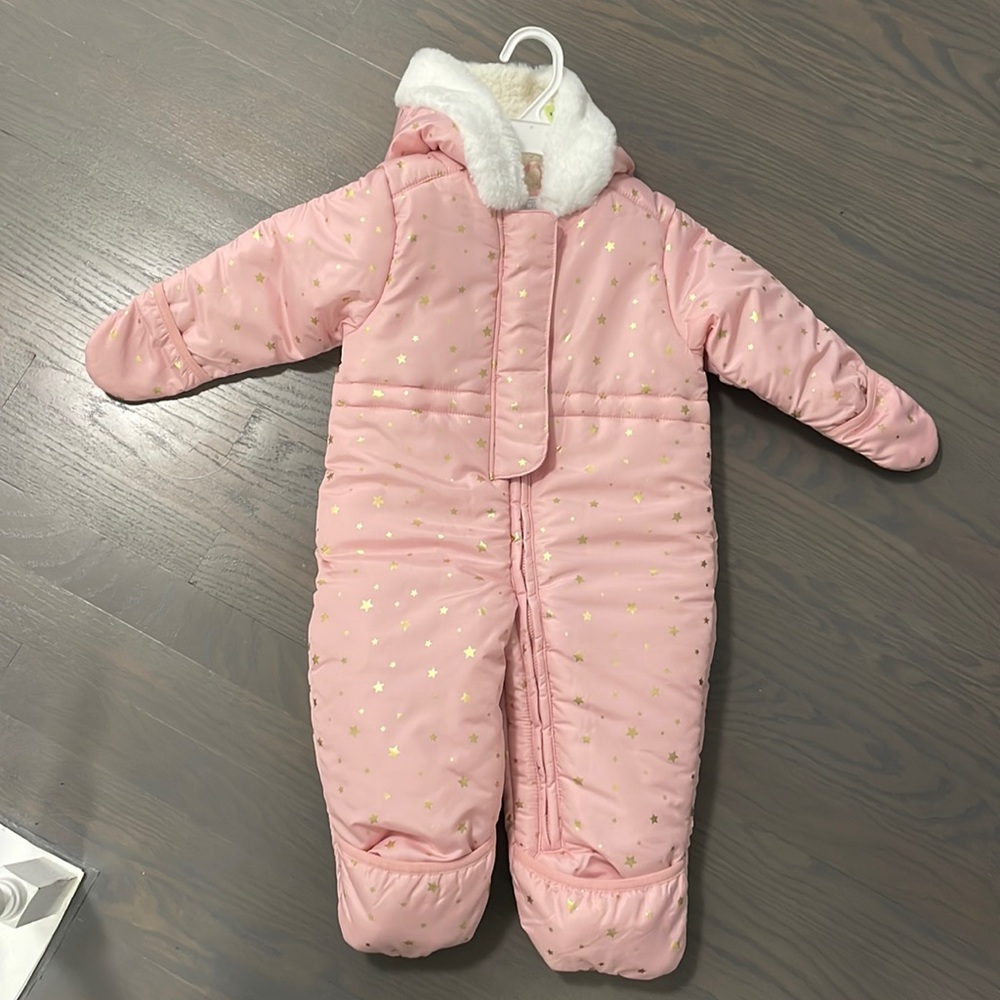 9-12 month snow suit NEW